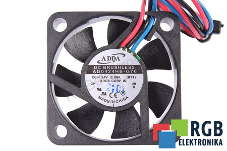 AD0424HB-G76 ADDA 40X40X10MM, 24V, 0.09A VENTILATEUR