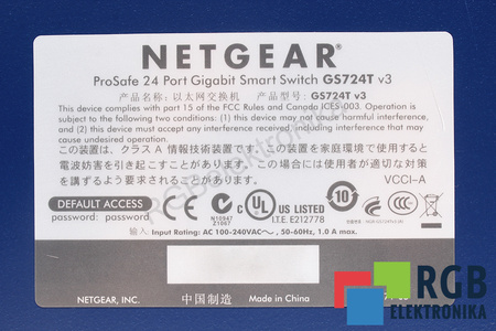 GS724TV3H1 NETGEAR 10/100/1000 MBPS SMART