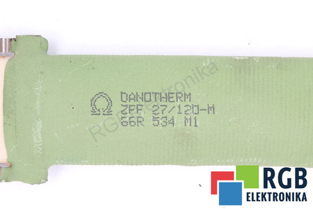 RÉSISTANCE ZFF27/120-M DANOTHERM 66 OHM 66OHM