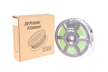 1,75MM HS PLA FILAMENT 0.5KG GREEN FLASHFORGE DIMENSION EXTÉRIEURE DE LA BOBINE 180MM, DIMENSION INTÉRIEURE DE LA BOBINE 50MM, LARGEUR DE LA BOBINE 45MM