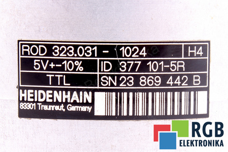 ROD323.031-1024 HEIDENHAIN ID.NR.377101-5R CODEUR