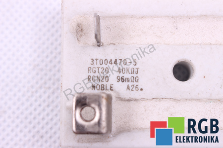 RÉSISTANCE 3T004470-5 NOBLE 40 KOHM 0.096 OHM