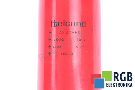 CONDENSATEUR 3300UF 400VDC ITELCOND