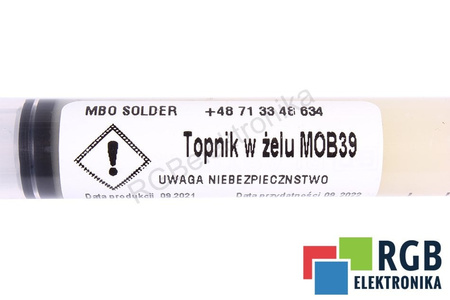 FLUX EN GEL MOB39 MBO SOLDER 10G