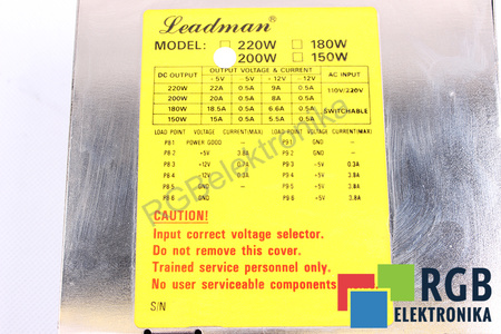 MODEL 200W LEADMAN AUX/APC