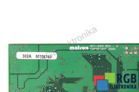 971-0301 MATROX REV.A POUR PIÈCES