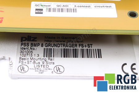 PSS BMP 8 GRUNDTRAGER FS+ST PILZ 301005 RACK