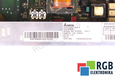 EOE13080003 DELTA A5E00730539 POUR PIÈCES