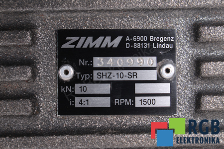 SHZ-10-SR ZIMM I=4 RÉDUCTEUR