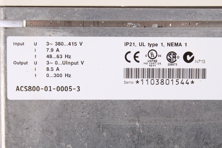 ACS800-01-0005-3 ABB