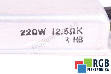 RÉSISTANCE 12.5 OHM JRM 220W 12.5OHM