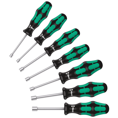 JEU DE TOURNEVIS A DOUILLE, 7 PIECES 05029510001 WERA 395 HO/7 SM