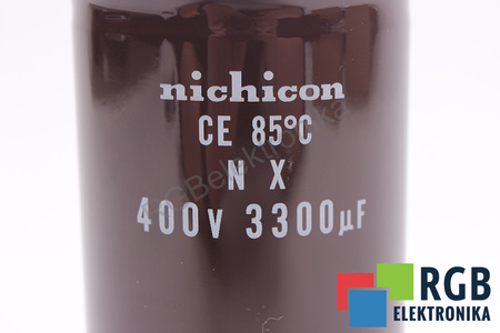 CONDENSATEUR 3300UF 400V NICHICON
