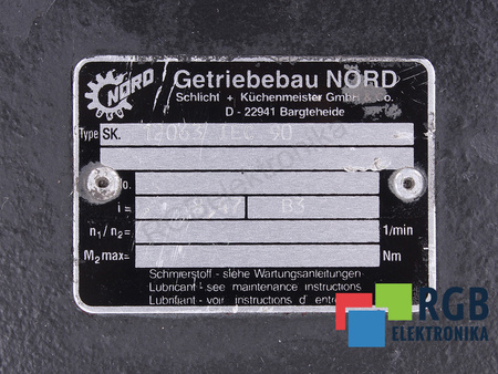 SK.12063 NORD IEC90 I=8.47 RÉDUCTEUR