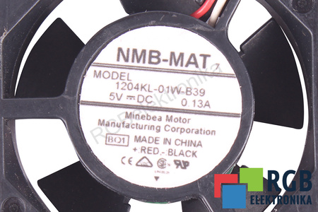 1204KL-01W-B39 MINEBEA 5V 30X30X10MM VENTILATEUR