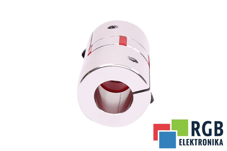 YH10-46-24-24-70 D=46MM D1=D2=24MM L=70MM ALUMINIUM ACCOUPLEMENT ÉLASTIQUE A MÂCHOIRES