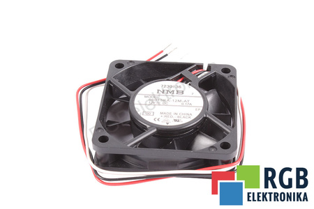 06015KA-12M-AT NMB TECHNOLOGIES 60X60X15MM, 12V, 0.17A VENTILATEUR