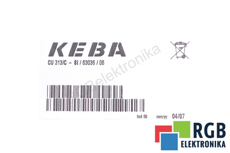 CU313C-SI KEBA 6303606 E56110005