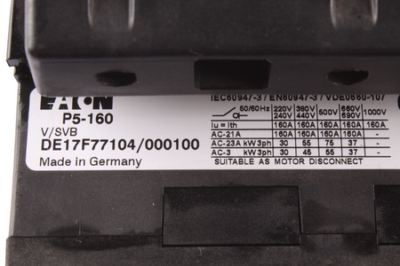 P5-160 EATON SECTIONNEUR