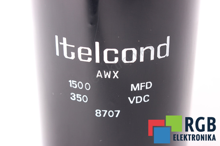 CONDENSATEUR 1500UF 350VDC ITELCOND