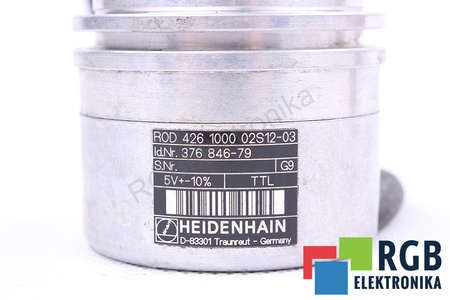 ROD426.100002S12-03 HEIDENHAIN ID.NR.376846-79 CODEUR