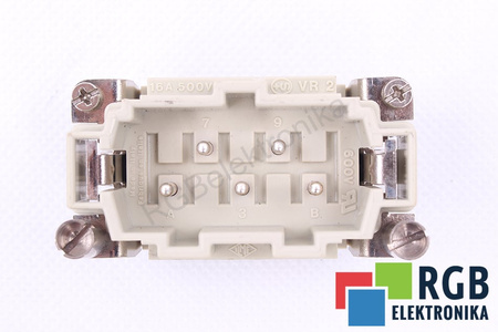 FICHE PLATE MÂLE CMM03 ILME PC-GF20 16A, 500V, 5PIN