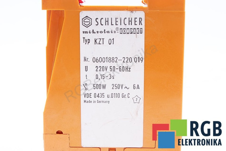 KZT01 SCHLEICHER RELAIS TEMPORISÉ
