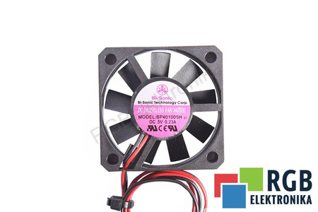 BP401005H BI-SONIC 40X40X10MM, 5V, 0.23A VENTILATEUR