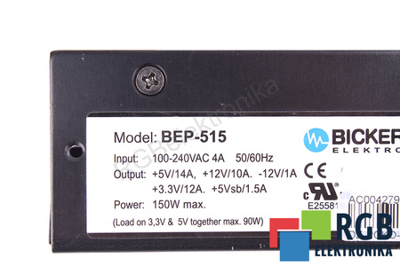 BEP-515 BICKER POUR PIÈCES