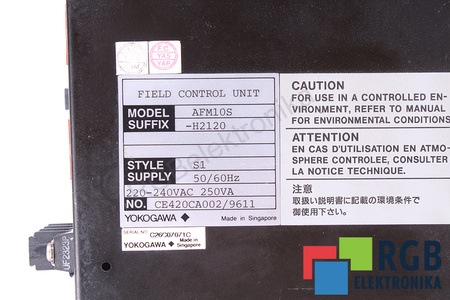 AFM10S YOKOGAWA RACK