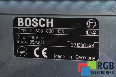 0608830158 BOSCH BT300/VE300 RACK