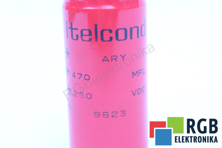 CONDENSATEUR 470UF 250V ITELCOND